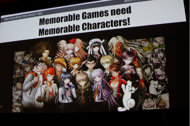 【GDC 2015】『ダンガンロンパ』の魅力的なキャラクターはどうやって生まれる? 小高氏が語った「普通の手法」とは 画像