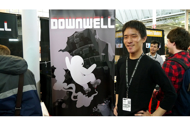 【PAX East 2015】若き日本人開発者の野心作『Downwell』をプレイ！―IGF 2015の学生部門のファイナリストにも選出 画像