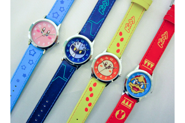 昨年登場した「星のカービィ フェイスウォッチ」が再入荷、カービィたちがポップな腕時計に 画像
