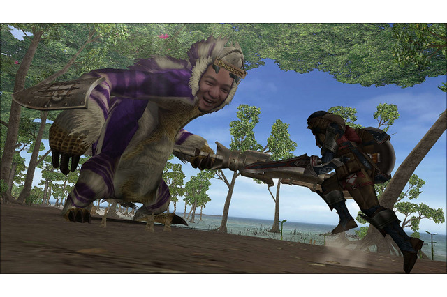 『MHF-Ｇ』に人面モンスター登場！？「Fate/stay night[UBW]」コラボも 画像