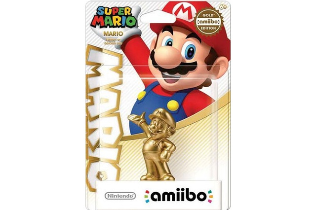 3000個限定の「ゴールドマリオ」amiibo、海外オークションで100ポンド超えか 画像