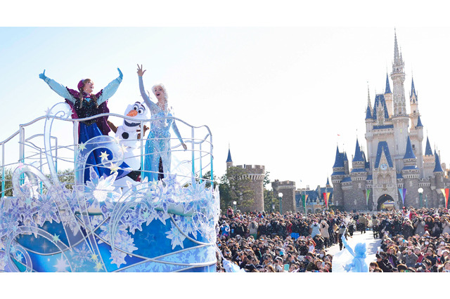 「ディズニーランド」入園者数が過去最高記録！ 「アナ雪」効果で閑散期なくなる 画像