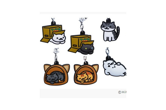 『ねこあつめ』ラバーストラップが6月発売!各500円で全10種類 画像