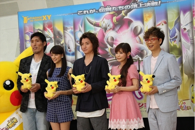 【レポート】映画「ポケモン」最新作公開アフレコ…藤原竜也の役を篠原信一が狙う!? 画像
