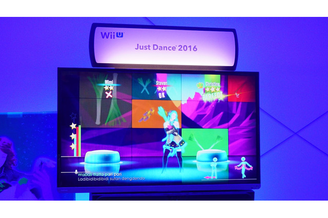 【E3 2015】『ジャストダンス  2016』に初音ミクの「Ievan Polkka」収録…会場で圧倒的な存在感を放つ 画像