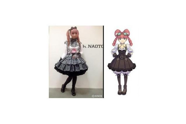 『大逆転裁判』×「h.NAOTO」コラボアパレル始動、アイリスイメージのカットソーやボレロなど 画像