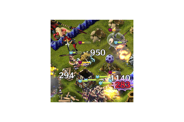 『リトルノア』に大型アップデート！最大50名vs50名のギルドバトルなど実装 画像