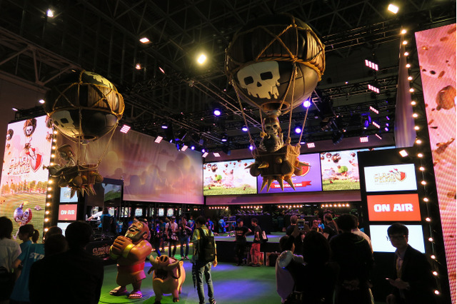 【TGS2015】『クラッシュ・オブ・クラン』がゲームショウ初上陸、ファンにはたまらないブースをレポート 画像