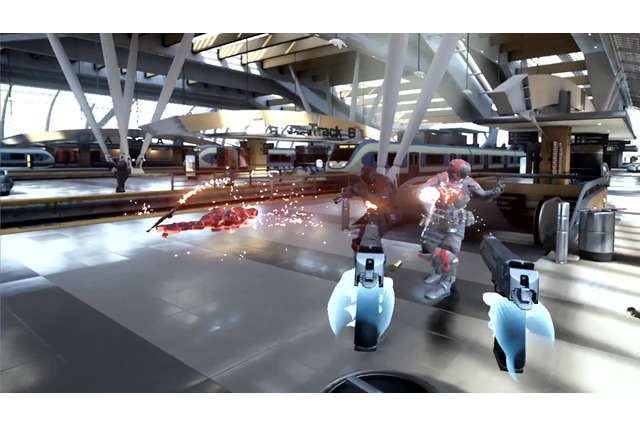 Oculus Rift向けFPS『Bullet Train』の没入感が凄そう…自分の手で銃を握り、自分の手で撃ち、自分の手でリロードする 画像