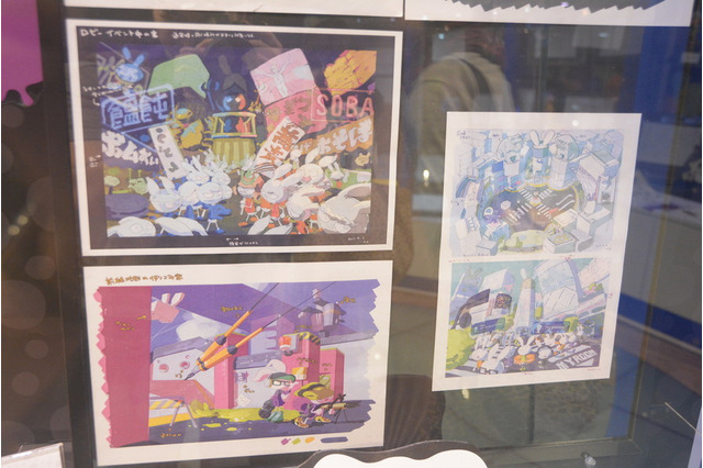 【レポート】『スプラトゥーン』デザイン原画やamiibo原型など貴重な資料を多数お届け 画像
