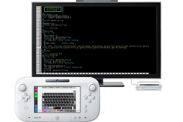 Wii U『プチコンBIG』発表！高解像度表示やWiiリモコン・GamePadに対応、素材画像エリアも1024×1024に拡張 画像