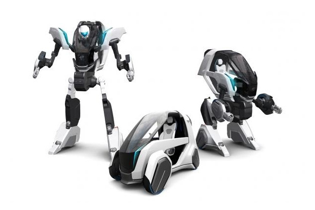 河森正治とトヨタ車体がコラボ！コンセプトカーを元に変形ロボットをデザイン 画像