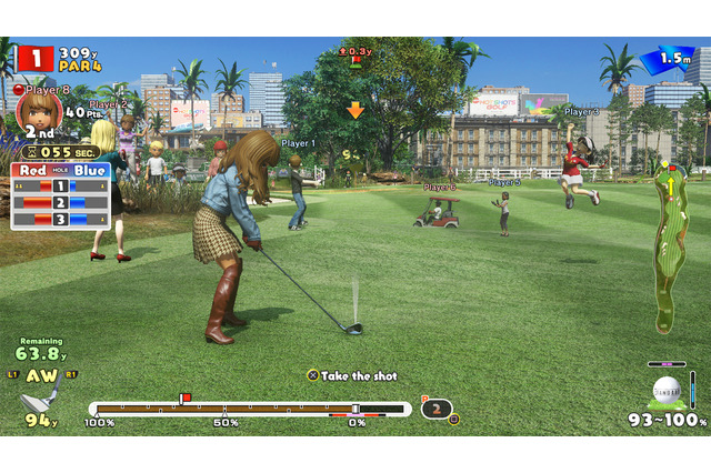 【レポート】PS4『New みんなのGOLF』の新モード「キャプチャー・ザ・フラッグ」をプレイ 画像