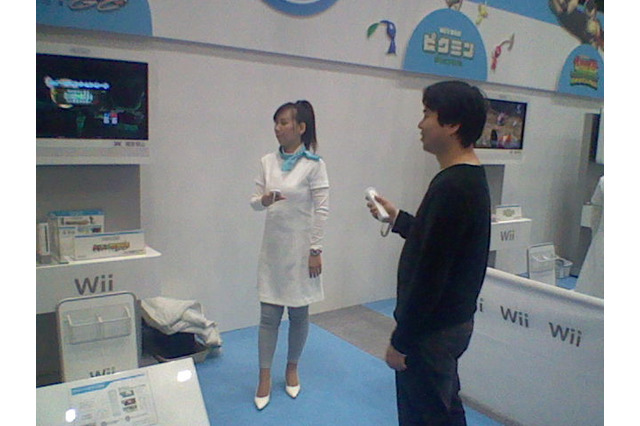 【JF2009】『Wiiであそぶ マリオテニスGC』を体験してきました 画像