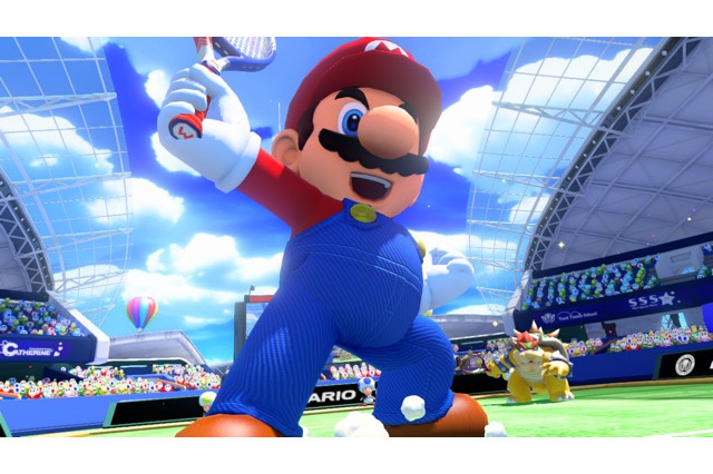 1月28日に発売、Wii U『マリオテニス ウルトラスマッシュ』テレビCMが公開 画像