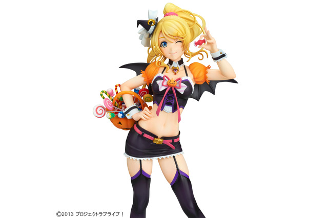 「ラブライブ！」フィギュア「絢瀬絵里 ハロウィンver.」予約開始、オレンジと黒を基調にした衣装がキュート 画像