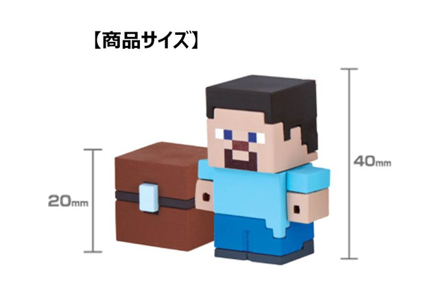 『マインクラフト』“消しゴム”シリーズ第1弾が5月下旬より登場、クリーパーやあのブロックも「マイケシ」に! 画像