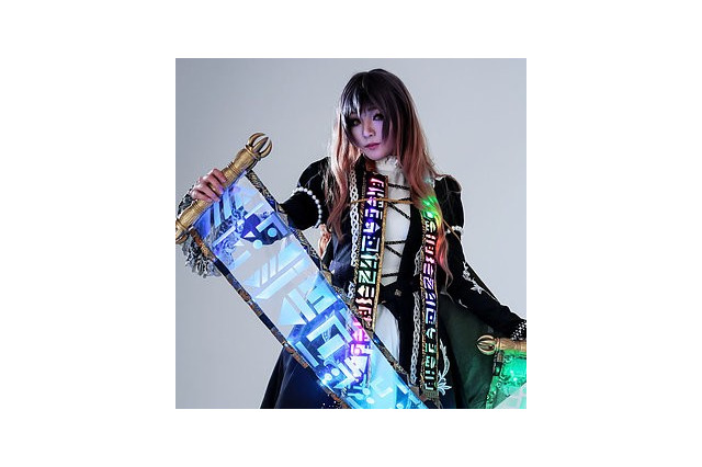電飾を使用した『東方Project』聖白蓮コスプレが凄い!あの「魔人経巻」も見事に再現 画像