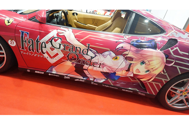 「AnimeJapan」に『Fate/Grand Order』の痛車や実寸サイズの宝具が登場!アニメ原画の展示も 画像