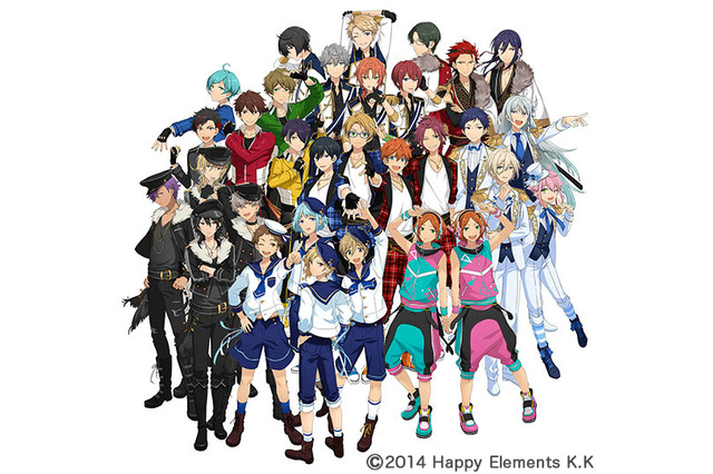 「あんスタ」TVアニメは2017年放送！舞台は6月18より公演、ユニットソングCD第二弾の制作決定も 画像