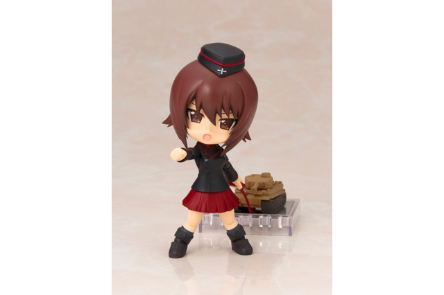 キューポッシュ「西住まほ」登場、ミニ戦車「ティーガーI」も付属 画像