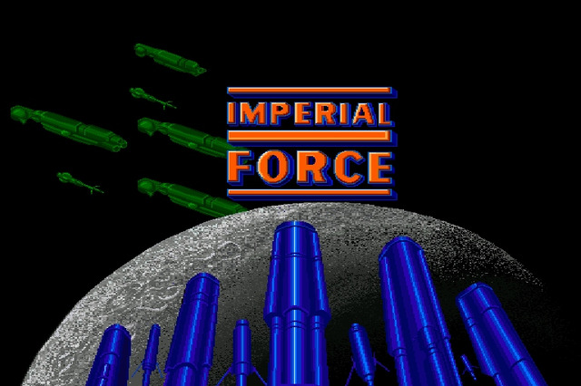 PC『インペリアルフォース（X68000版）』配信開始、宇宙統一のため敵種族と争うスペースウォーSLG 画像