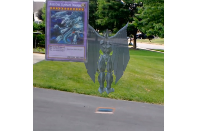 これがリアル「遊戯王」か!「HoloLens」で“リアルにモンスターを召喚”するデモ動画公開 画像