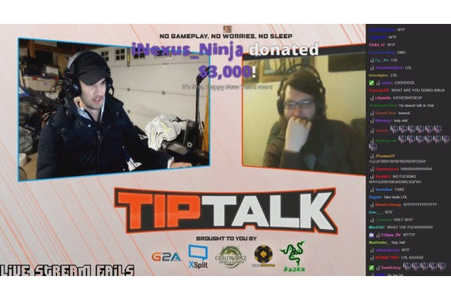 18歳少年がゲーム実況で「イタズラ寄付」、失敗して合計5万ドルをロスト 画像