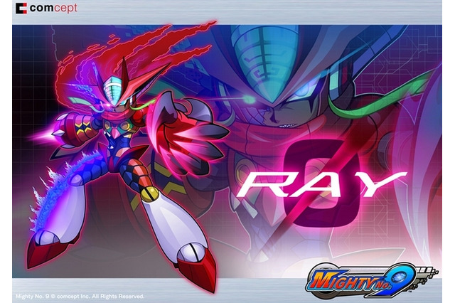謎のライバル「Ray」!『Mighty No. 9』日本語版最新ゲームプレイ映像 画像