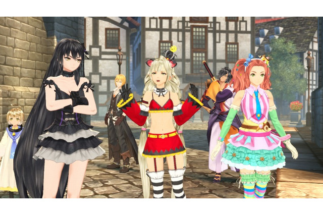 『テイルズ オブ ベルセリア』キャラ続報やミニゲームの詳細が公開、DLCコンテンツに『デレマス』風衣装も登場 画像