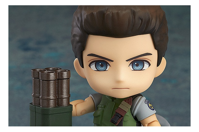 初代『バイオハザード』の「クリス」がねんどろいど化!ロケランやハーブなどおなじみのアイテムも 画像