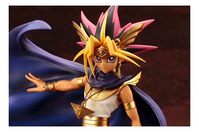 「遊戯王」より、エジプトを収めるファラオ「アテム」がフィギュア化！千年パズルや黄金の装飾にもこだわりが 画像