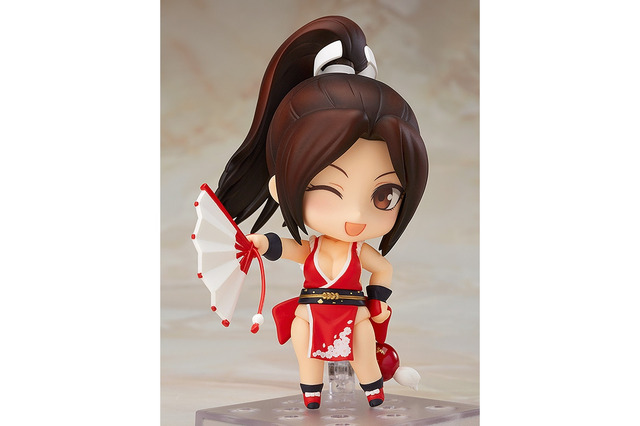 『KOF XIV』「ねんどろいど 不知火舞」予約開始、デフォルメフィギュアながらセクシーな仕上がりに 画像