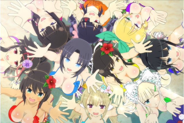 『閃乱カグラ PBS』ぷるっぷるの水着姿が眩しすぎるOPアニメ公開！PS Vita『閃乱カグラ EV』の廉価版情報も 画像