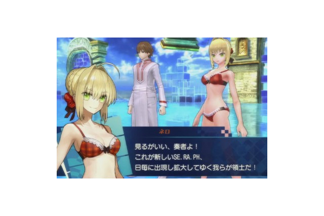 『Fate/EXTELLA』ネロやアルトリアが水着姿に！ 目のやり場に困るDLC衣装を映像で紹介…不具合を解消するパッチの配信も 画像
