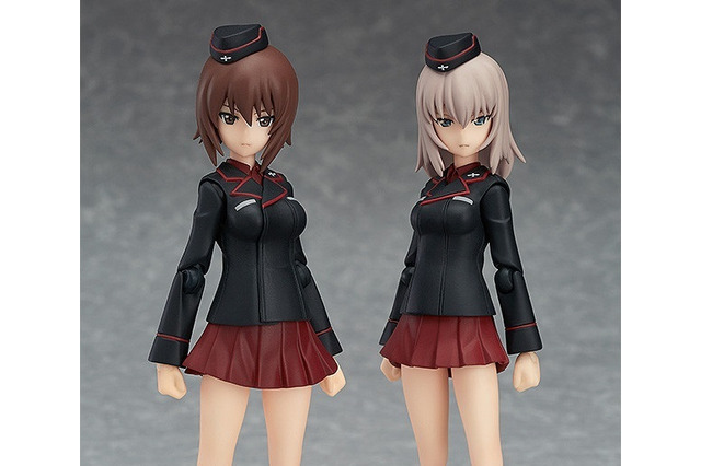 「ガルパン」西住まほ&逸見エリカがセットでfigma化!公式ストア特典には微笑みパーツが付属 画像