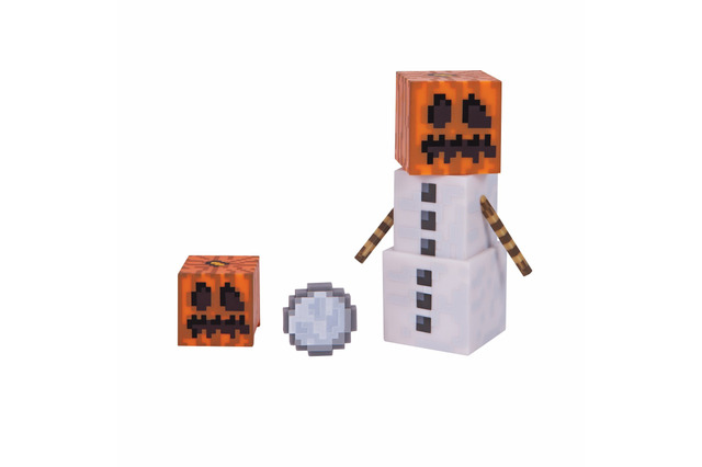『マインクラフト』スノーゴーレム＆動物6体のアクションフィギュアが12月発売！ 画像