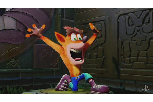 【PSX 16】リマスター版『クラッシュ・バンディクー』の映像が初披露！ 画像