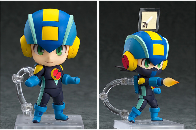 『ロックマン エグゼ』の「ロックマン」がねんどろいど化!ソードやボムなどでバトルシーンを再現可能 画像
