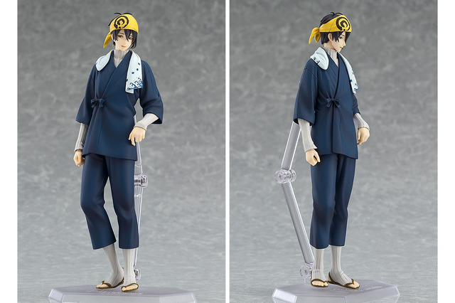 『刀剣乱舞』の「三日月宗近」が作務衣姿でフィギュア化、「figFIX」シリーズとして 画像