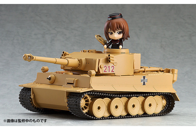 「ガルパン」西住まほ搭乗戦車が「ねんどろいど もあ」より発売！ 画像