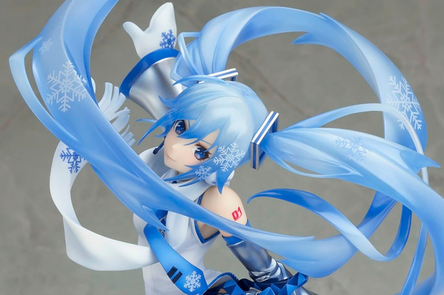 グッドスマイルカンパニーよりフィギュア「雪ミク」が登場、雪のイメージにこだわったクール＆キュートな一品に 画像