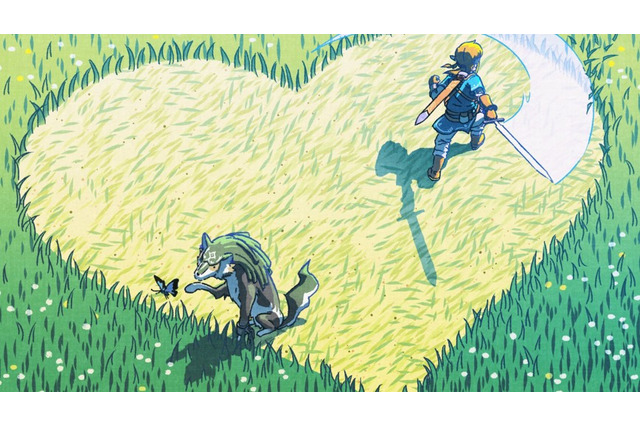 『ゼルダの伝説』のリンクは“ちょっと意外なハート”をプレゼント! 各公式Twitterにバレンタインイラストが続々登場 画像