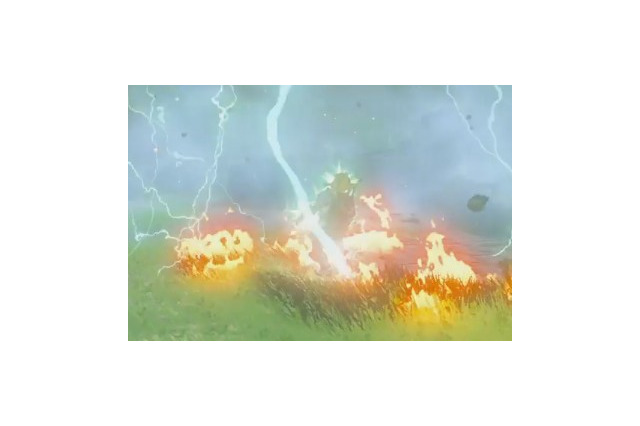 「ニャニャニャ! ネコマリオタイム」『ゼルダの伝説 BoW』の多彩な要素に迫る─落雷でリンクが絶命！ 天候の変化に注意せよ 画像