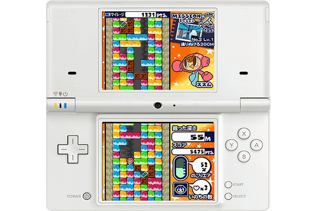 バンダイナムコ、DSiウェア向け4タイトルを初公開 画像