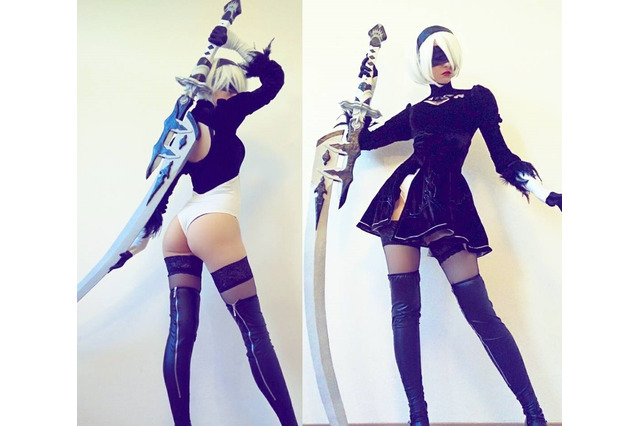 『ニーア オートマタ』2Bの体型を完全再現した海外コスプレイヤーが現る… 画像