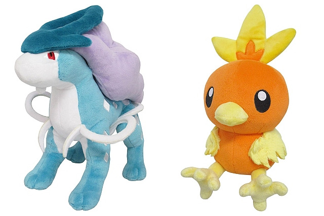 ぬいぐるみ「ポケモン ALL STAR COLLECTION」第6弾が7月中旬発売、ラインナップは「キモリ」「スイクン」「フーパ」など14種 画像