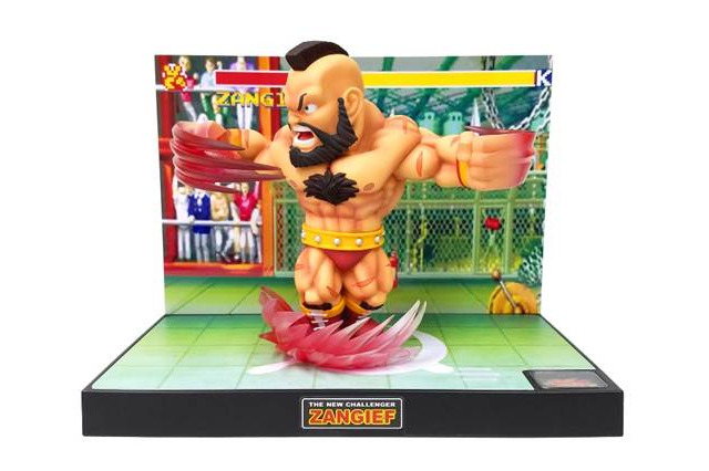 ザンギエフのフィギュアが6月に発売―ボタンを押すとダブルラリアットが光り出す! 画像