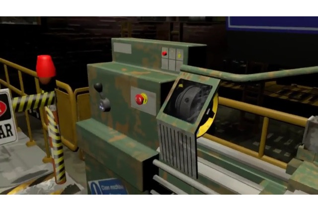 VRで旋盤体験！旋盤安全講習シム『Lathe Safety Simulator』無料配信開始 画像