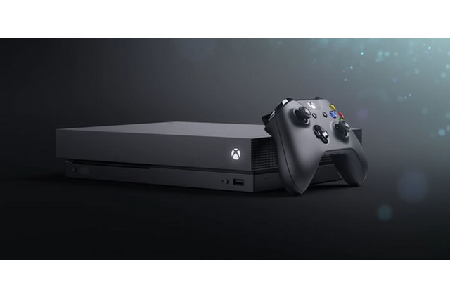 【E3 2017】Microsoftが「Xbox One X」を海外向けに発表 画像